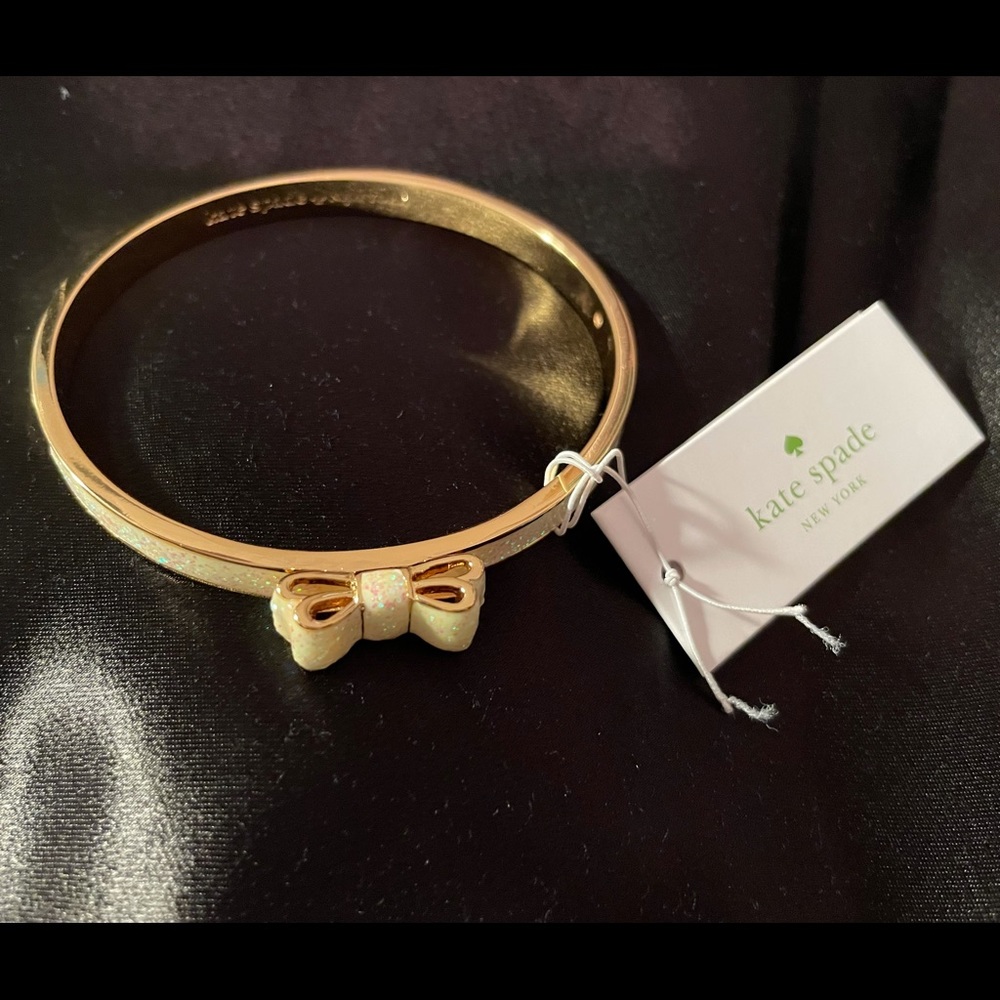 COPY - KATE SPADE Opal Glitter Bow Bracelet